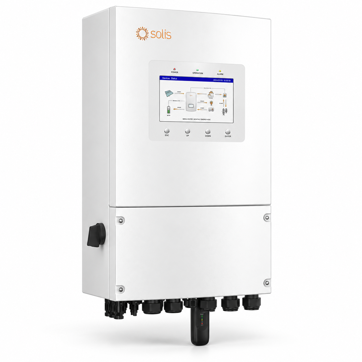 Solis 10kW S6 Plus Single Phase Hybrid Inverter IP66