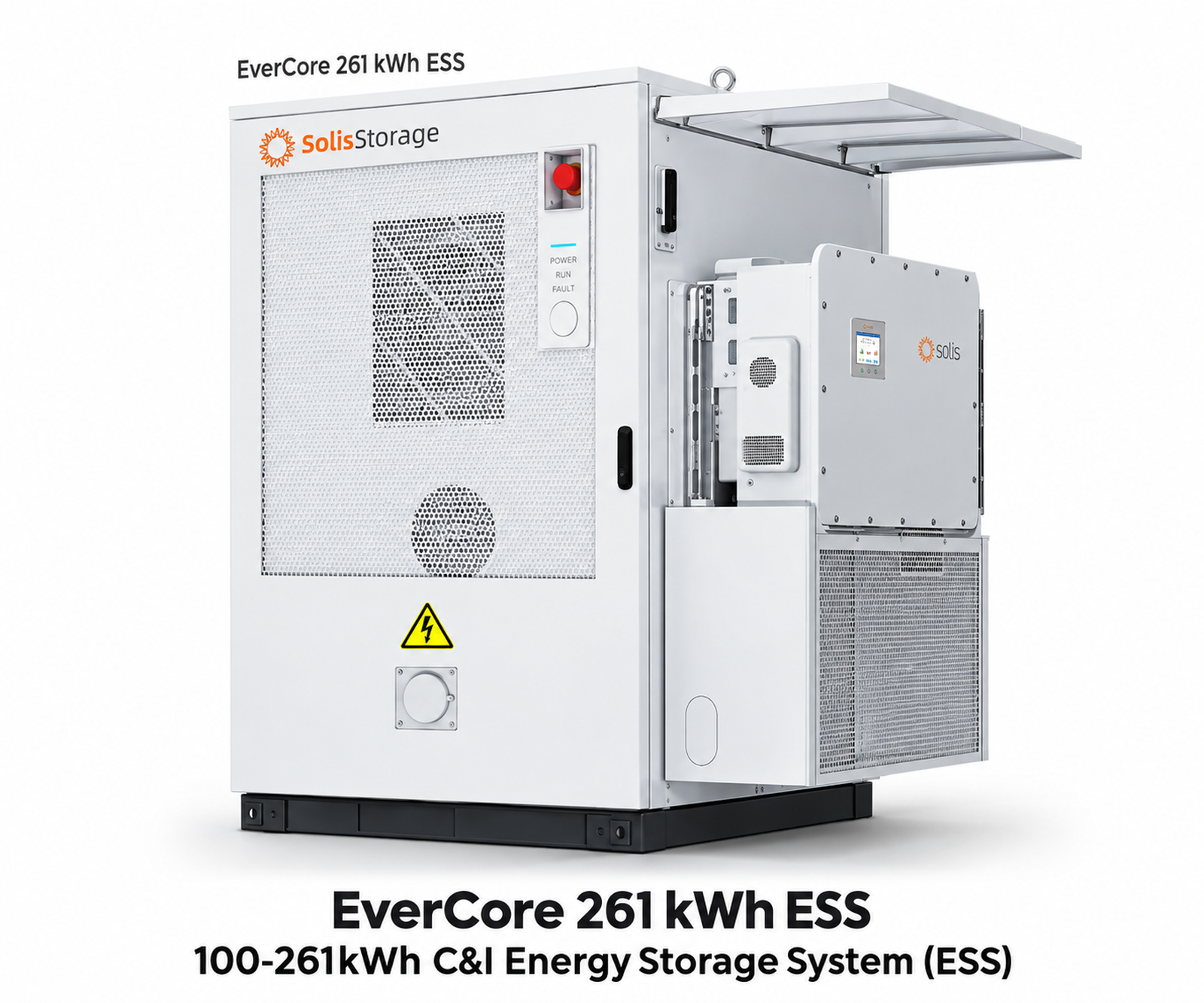 SolisStorage EverCore 261.24kWh LiFePO₄ Commercial & Industrial Battery Energy S
