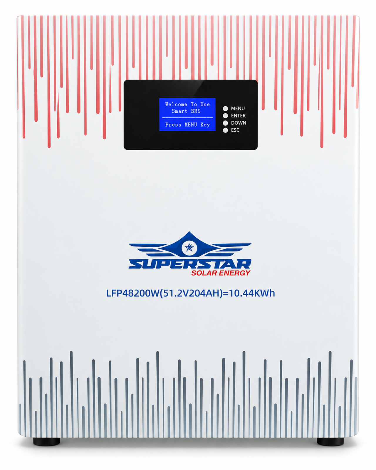 SUPERSTAR 10.44kWh 51.2V 204Ah Lithium Solar Battery