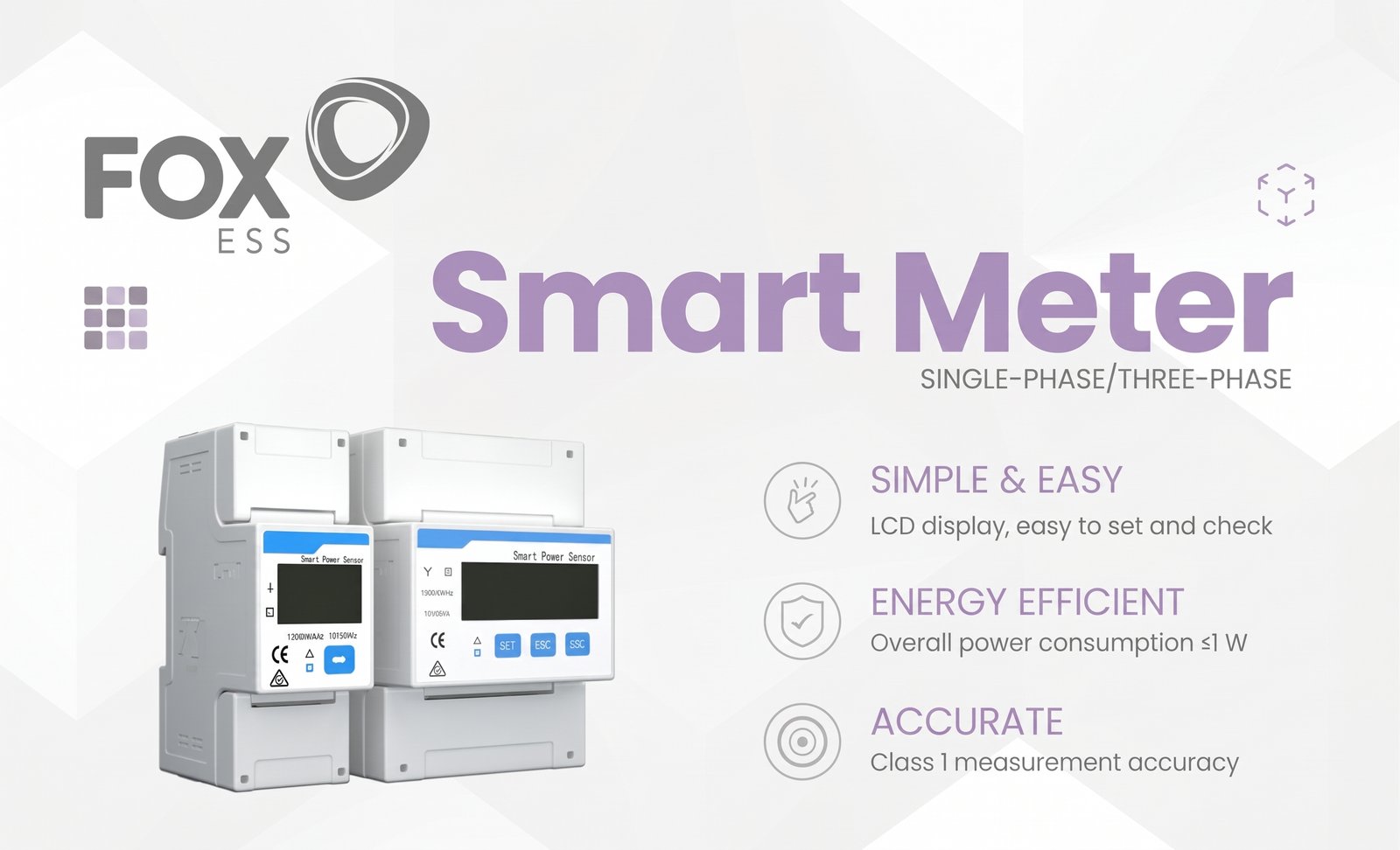 FoxESS DTSU666 Three Phase Smart Meter