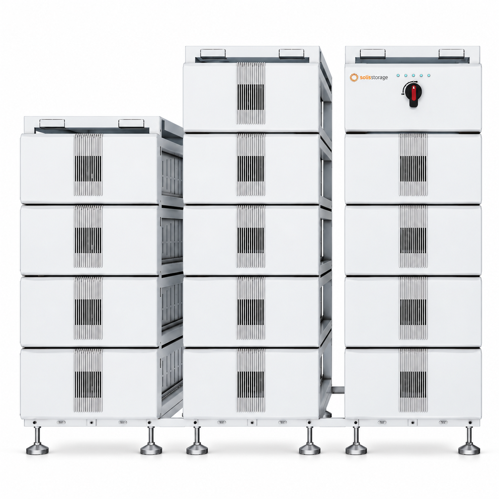 Solis FlexCore-ID 260kWh Indoor Stackable LiFePOâ‚„ Energy Storage System ESS