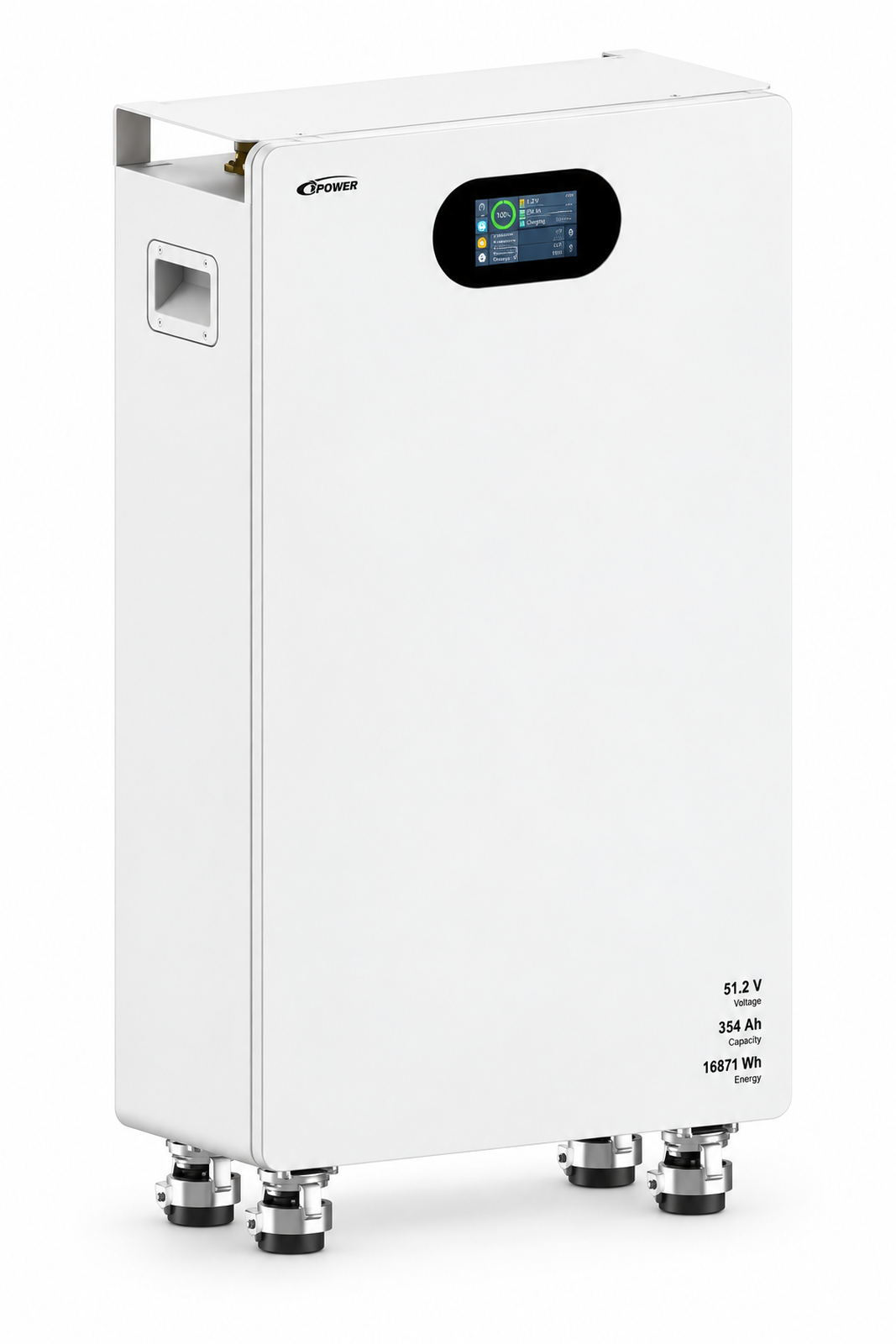 EPEVER LF51314A 16.08kWh 51.2V 314Ah LiFePO₄ Lithium Battery – LCD Display