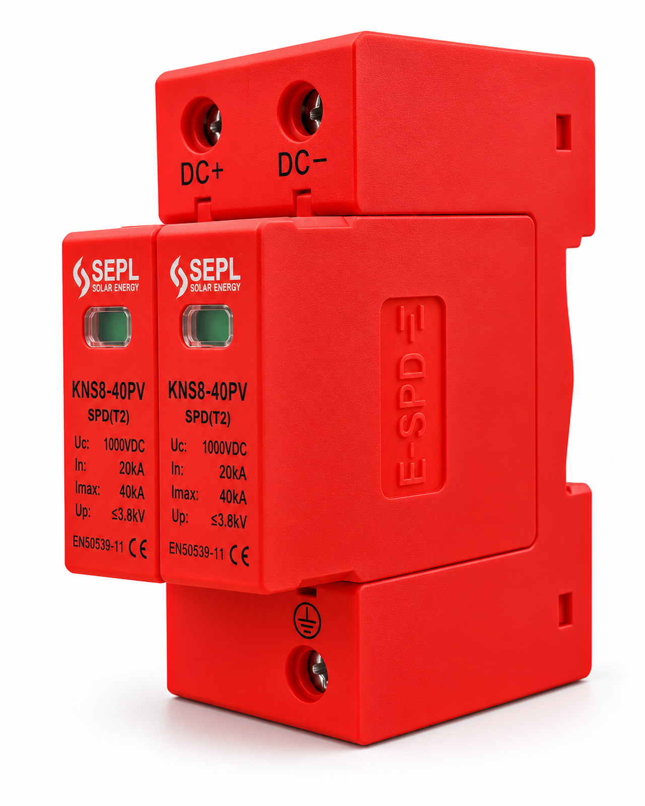 SEPL 2P DC Surge Protection Device (SPD) 20/40kA