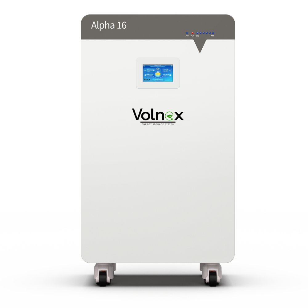 Volnex Alpha 16 16.08kWh 51.2V 314Ah Lithium Battery IP20
