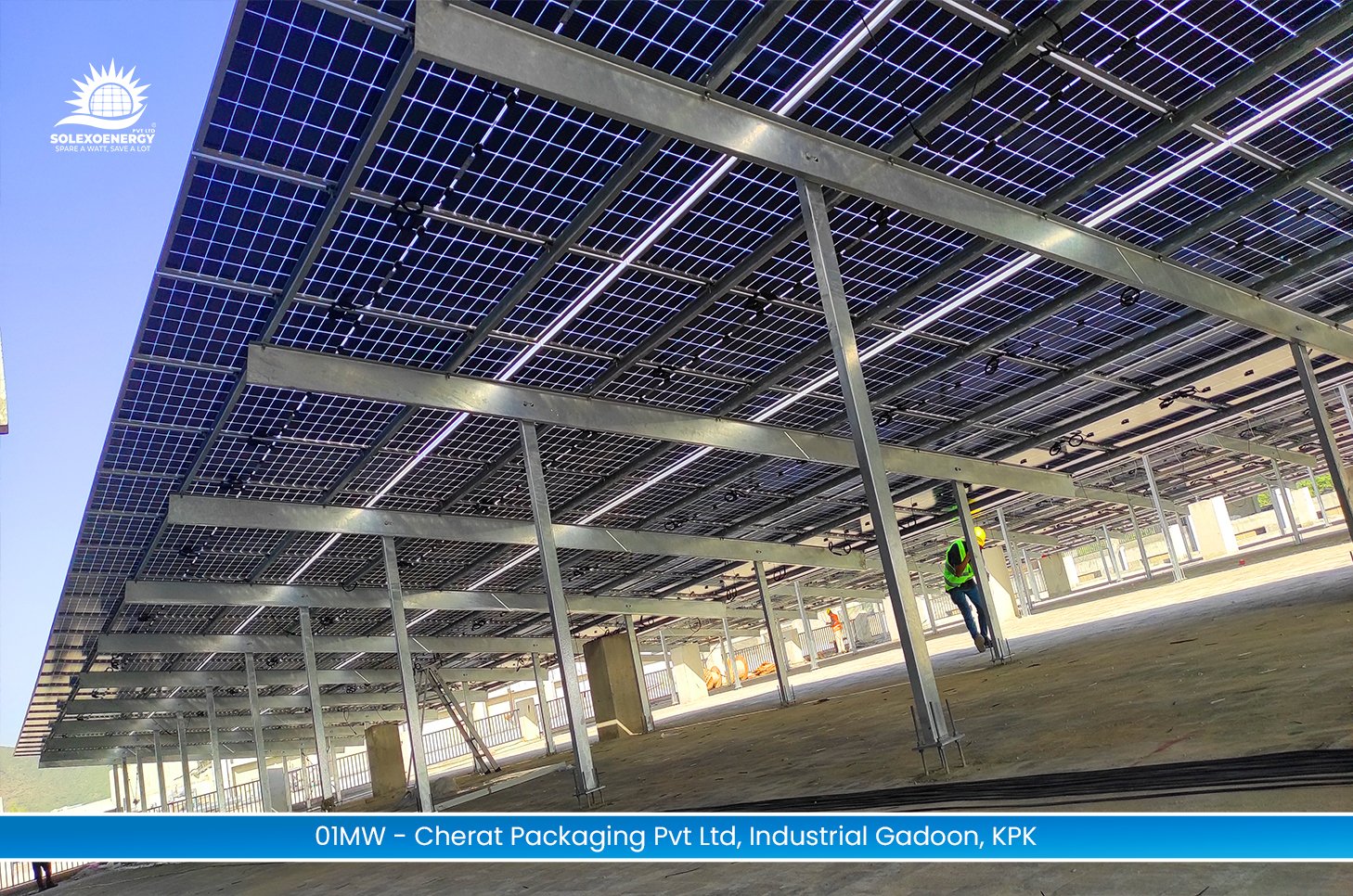 Cherat Packaging Pvt. Ltd. â€“ 1 MW Industrial Solar Project